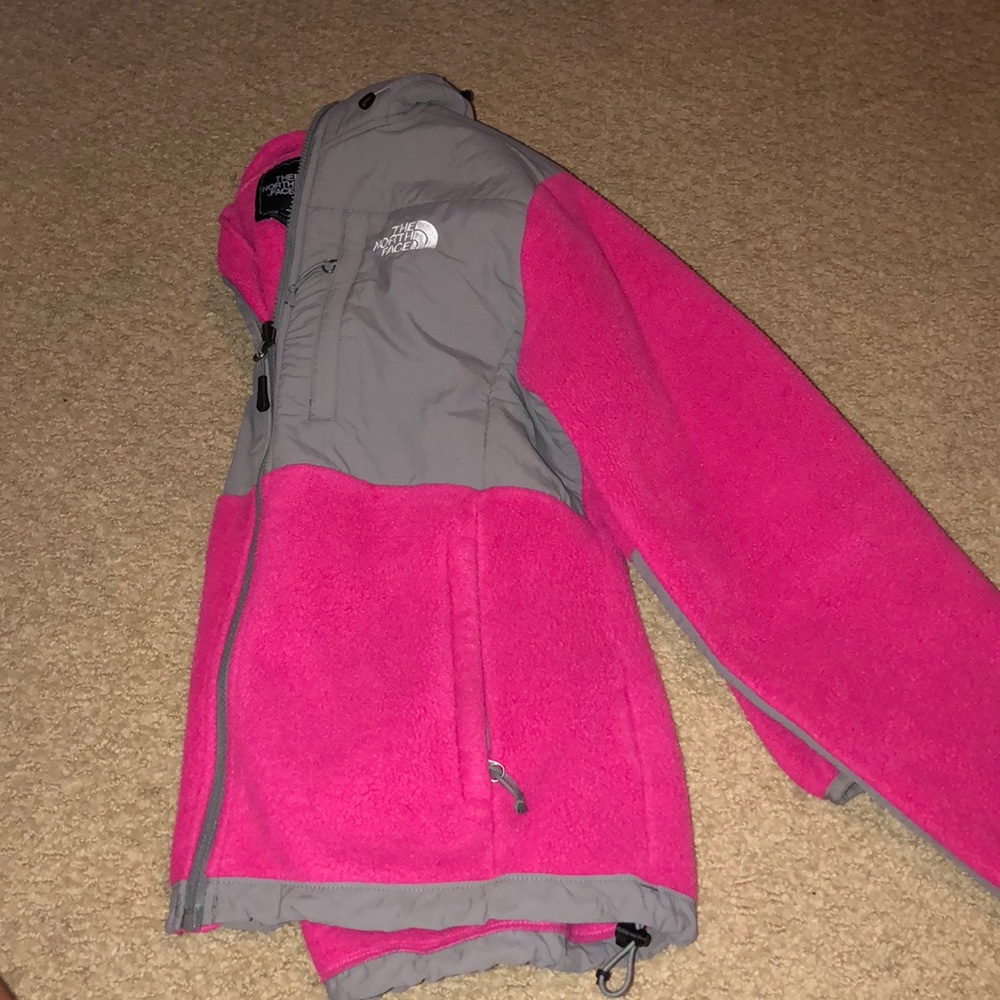The North Face women’s fleece hooded  zip up